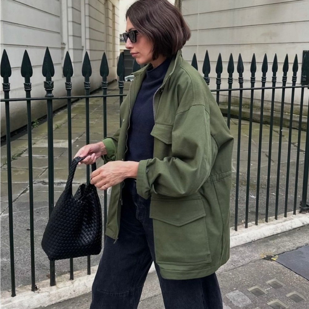 NWT Driftwood Denim Green Embroidered Jacket ✨ - Picture 5 of 5